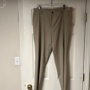Adidas tan 36x30 golf pants